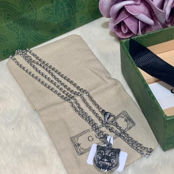 GUCCI tiger head necklace - Picture 9 of 9